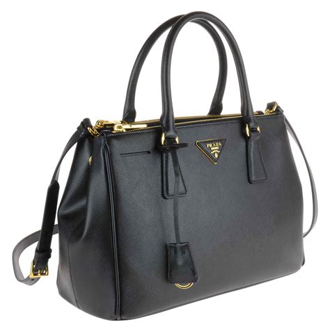 PRADA: Borsa in pelle saffiano 